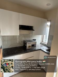 Kitchen Image of 350 Sq.ft 1 RK Apartment / Flat for rent in Sector 52 Gurgaon for Rs. 28000