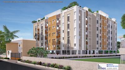 Image of 1206 Sq.ft 3 BHK Apartment / Flat for sale in Sithalapakkam, Chennai for Rs. 7236000