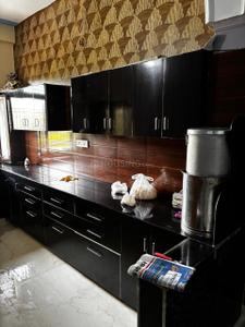 Kitchen Image of 1350 Sq.ft 3 BHK Builder Floor for rent in Pratap Nagar Jaipur for Rs. 21000