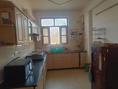 Kitchen Image of 1400 Sq.ft 2 BHK Builder Floor for rent in Rajpur Road Dehradun for Rs. 28000