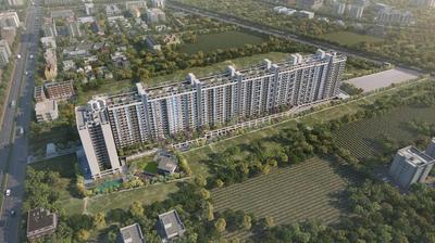 Image of 1025 Sq.ft 2 BHK Apartment / Flat for sale in Sukhwani Hermosa Casa, Mundhwa, Pune for Rs. 9900000