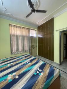 Bedroom Image of 800 Sq.ft 2 BHK Builder Floor for rent in Mansarovar Extension Jaipur for Rs. 18000