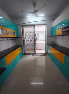 Kitchen Image of 1869 Sq.ft 3 BHK Apartment / Flat for sale in Man Developments Royal Amar Green Phase III, Vijay Nagar Indore for Rs. 9500000