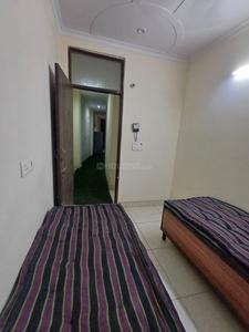 Bedroom Image of 200 Sq.ft 1 RK Builder Floor for rent in Sant Nirankari Colony RWA, Mukherjee Nagar New Delhi for Rs. 6000