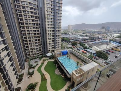 Balcony Image of 1955 Sq.ft 3 BHK Apartment / Flat for sale in Goodwill Wisteria, Vashi Navi Mumbai for Rs. 38900000
