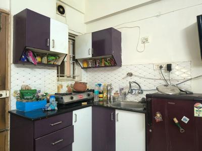Kitchen Image of 500 Sq.ft 1 BHK Apartment / Flat for rent in Whitefield Bengaluru for Rs. 14500