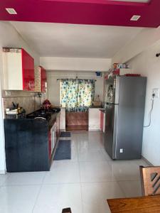 Kitchen Image of 1000 Sq.ft 2 BHK Apartment / Flat for rent in Kumar Purab A3 Building, Magarpatta City Pune for Rs. 29000