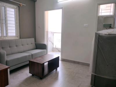 Living Room Image of 650 Sq.ft 1 BHK Apartment / Flat for rent in Chikkakannalli Bengaluru for Rs. 26000