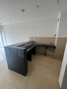 Kitchen Image of 680 Sq.ft 1 BHK Apartment / Flat for rent in Lodha Belmondo, Gahunje Pune for Rs. 22000