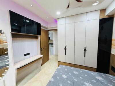 Bedroom Image of 2450 Sq.ft 3 BHK Apartment / Flat for rent in Radhe Infinity, Kudasan Gandhinagar for Rs. 55000