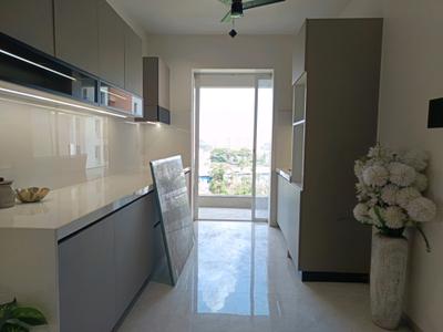 Kitchen Image of 1023 Sq.ft 3 BHK Apartment / Flat for sale in Ikon Queens Tower by Ikon Buildcorp India Pvt Ltd, Mohammed Wadi Pune for Rs. 9899000