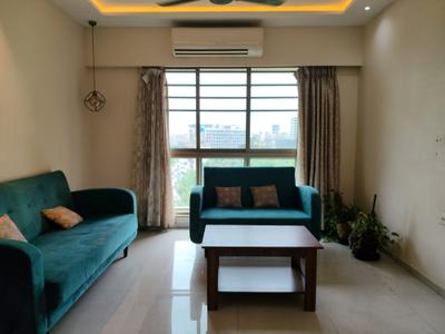 Living Room Image of 650 Sq.ft 1 BHK Apartment / Flat for rent in Kanakia Rainforest, Andheri East Mumbai for Rs. 70000