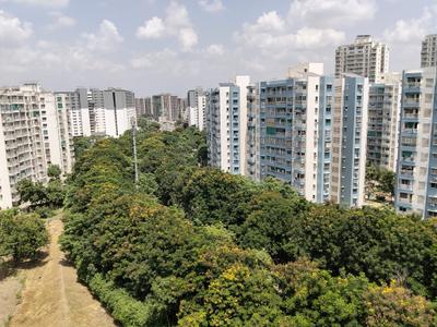Bedroom Two Image of 1729 Sq.ft 3 BHK Apartment / Flat for sale in Godrej Garden City, Jagatpur Ahmedabad for Rs. 10250000