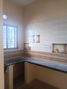 Kitchen Image of 450 Sq.ft 1 BHK Independent House for rent in Anna Nagar Hosur for Rs. 8000
