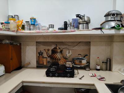 Kitchen Image of 1000 Sq.ft 2.5 BHK Builder Floor for rent in Sector 6 Gurgaon for Rs. 16000