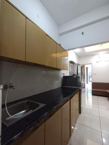 Kitchen Image of 695 Sq.ft 1 BHK Apartment / Flat for rent in Scheme No 114 Indore for Rs. 16999