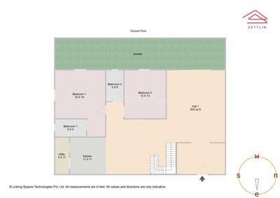 Image of 4845 Sq.ft 5 BHK Apartment / Flat for sale in Akshayanagar, Bengaluru for Rs. 39500000