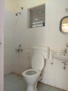 Common Bathroom Image of 1024 Sq.ft 3 BHK Apartment / Flat for sale in Shapoorji Pallonji Shukhobrishti by Shapoorji Pallonji Real Estate, New Town Kolkata for Rs. 6500000