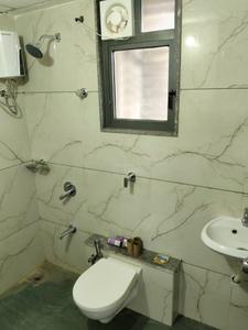 Common Bathroom Image of 750 Sq.ft 1 BHK Apartment / Flat for rent in RRG HR Evernest, Ghuma Ahmedabad for Rs. 23500
