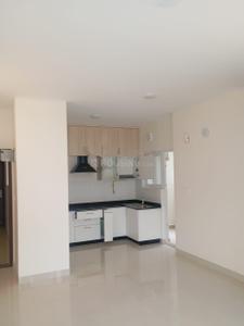 Kitchen Image of 760 Sq.ft 1 BHK Apartment / Flat for rent in Adarsh Greens, Kogilu Bengaluru for Rs. 25000