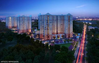 Image of 1300 Sq.ft 3 BHK Apartment / Flat for sale in Ramky Lumina, Rayasandra, Bengaluru for Rs. 15600000
