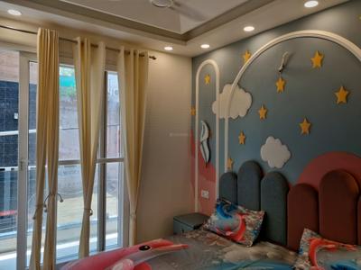 Bedroom Image of 1200 Sq.ft 4 BHK Apartment / Flat for sale in Hans Builders Floor, Hastsal New Delhi for Rs. 7500000