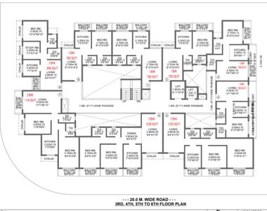 Image of 1130 Sq.ft 2 BHK Apartment / Flat for sale in Ulwe, Navi Mumbai for Rs. 9000000