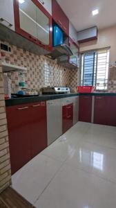 Kitchen Image of 1220 Sq.ft 3 BHK Apartment / Flat for rent in Kaikhali Kolkata for Rs. 24000