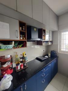 Kitchen Image of 1010 Sq.ft 3 BHK Apartment / Flat for rent in Shriram Liberty Square, Gulimangala Bengaluru for Rs. 31000