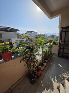 Balcony Image of 1150 Sq.ft 2 BHK Apartment / Flat for rent in Ametek Doon Square, Sahastradhara Road Dehradun for Rs. 30000