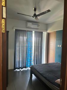 Bedroom Image of 1195 Sq.ft 2 BHK Apartment / Flat for rent in Sreerosh Bharath, Thottummaram Kozhikode for Rs. 30000