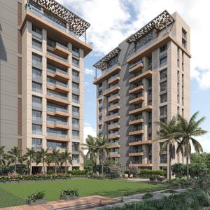 Image of 2305 Sq.ft 3 BHK Apartment / Flat for sale in Acacia, Vesu, Surat for Rs. 10372500