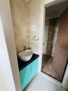 Bathroom Image of 950 Sq.ft 2 BHK Apartment / Flat for sale in Vishesh Balaji Symphony, Shilottar Raichur Navi Mumbai for Rs. 8500000