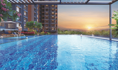 Image of 1780 Sq.ft 4 BHK Apartment / Flat for sale in Park West, Kiwale, Pune for Rs. 12000000