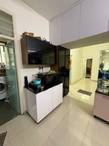 Kitchen Image of 2115 Sq.ft 3 BHK Apartment / Flat for rent in Deep Indraprasth 3, Shyamal Ahmedabad for Rs. 55000