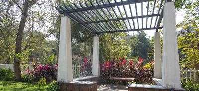 Balcony Image of 1098 Sq.ft 2 BHK Apartment / Flat for rent in Nanu Sapana Raj Valley, Pilerne Goa for Rs. 35000
