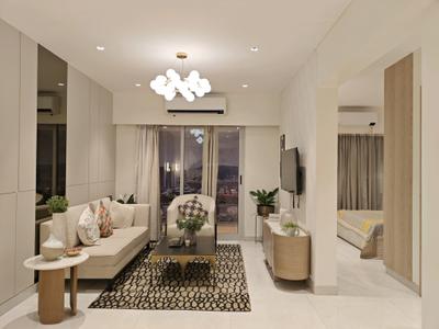 Living Room Image of 910 Sq.ft 3 BHK Apartment / Flat for sale in Dosti Clover, Antop Hill Mumbai for Rs. 37100000