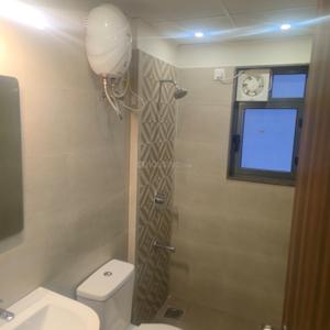 Bathroom Image of 1450 Sq.ft 3 BHK Apartment / Flat for rent in Adani Amogha, Shantigram Ahmedabad for Rs. 55000
