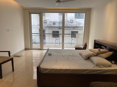 Bedroom Image of 2500 Sq.ft 4 BHK Builder Floor for rent in Shanti Niketan New Delhi for Rs. 450000