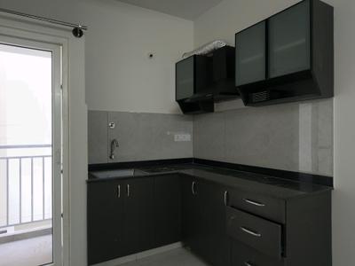Kitchen Image of 580 Sq.ft 1 BHK Apartment / Flat for rent in Whitefield Bengaluru for Rs. 23000