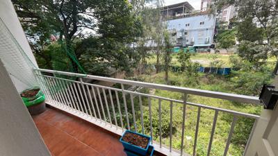Balcony Image of 1463 Sq.ft 2 BHK Apartment / Flat for rent in Delta The Signature, Kaikondrahalli Bengaluru for Rs. 42000