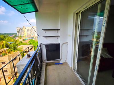 Balcony Image of 1400 Sq.ft 3 BHK Apartment / Flat for rent in Sunland Residency, Rajarhat Kolkata for Rs. 42000