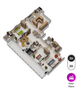 Image of 2400 Sq.ft 3 BHK Apartment / Flat for sale in Godrej Arden, Sigma III, Greater Noida for Rs. 44000000