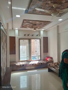 Living Room Image of 1000 Sq.ft 1.5 BHK Apartment / Flat for rent in Gaikwad Mala Nashik for Rs. 15000