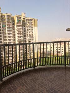 Bedroom Two Image of 1660 Sq.ft 3 BHK Apartment / Flat for rent in Dasnac The Jewel, Sector 75 Noida for Rs. 45000