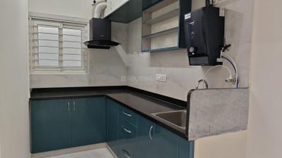 Kitchen Image of 1200 Sq.ft 2 BHK Builder Floor for rent in HSR Layout Bengaluru for Rs. 37000