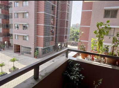 Balcony Image of 1400 Sq.ft 3 BHK Apartment / Flat for sale in H R Aavali Signature, Bhat Ahmedabad for Rs. 12500000