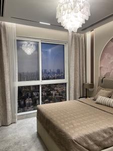 Bedroom Image of 1500 Sq.ft 3 BHK Apartment / Flat for sale in Hrub Bayline Residences, Mahim Mumbai for Rs. 60300000