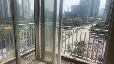 Balcony Image of 1250 Sq.ft 3 BHK Apartment / Flat for sale in Wadhwa Platina, Thane West Thane for Rs. 23500000