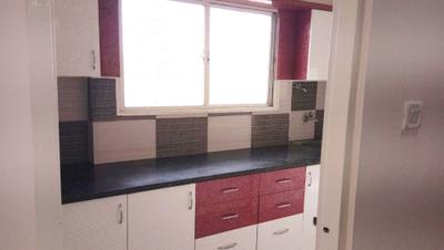 Kitchen Image of 670 Sq.ft 2 BHK Apartment / Flat for sale in Jamna Saraswati Heights, Patel Nagar Bhopal for Rs. 2400000